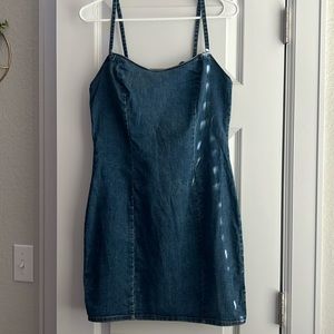 H&M Denim Mini Dress